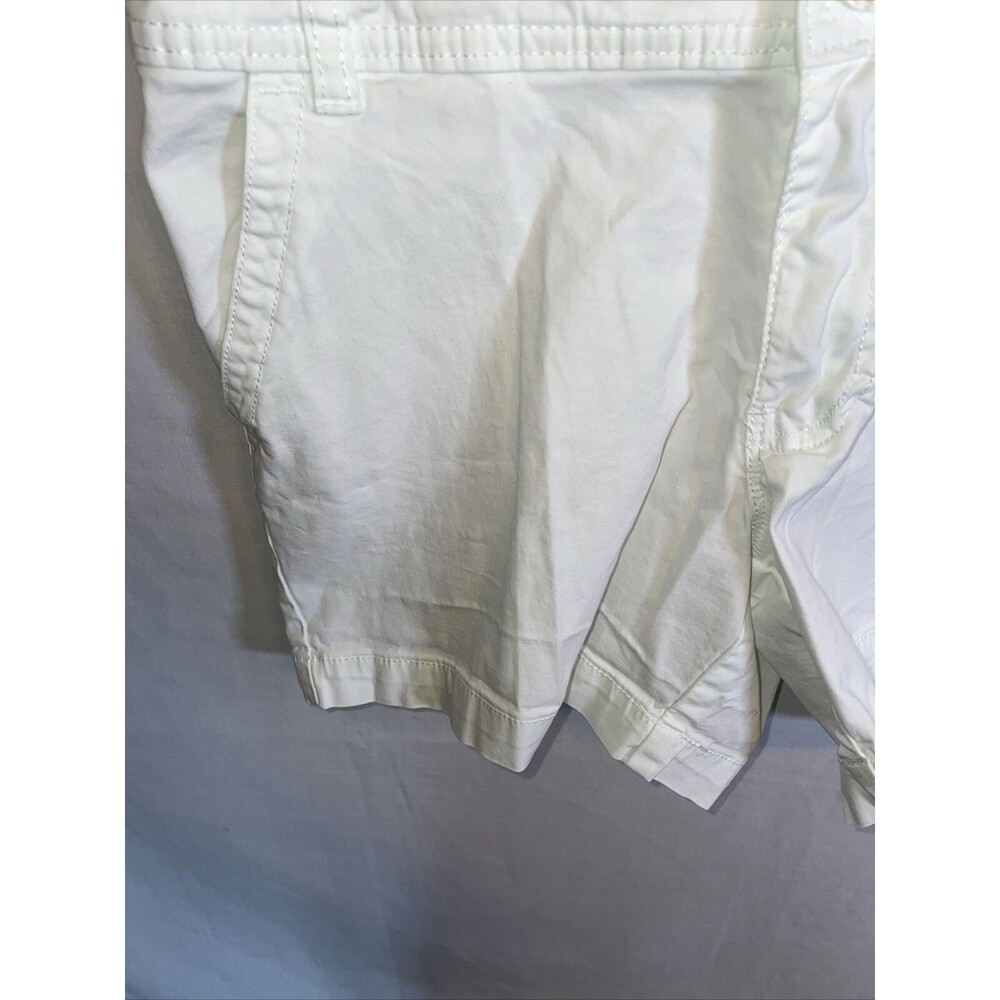 Falls Creek Sport Shorts Women's Size 6 White Zip Fly Pockets Belt Loops - Picture 6 of 12